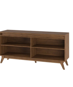 Alternative view of Buffet Filipe com 4 Portas larg. 1.56m Mel/Preto Viero