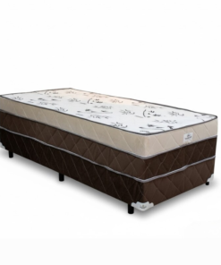 Cama Box Solteiro Ortopédica D33 88x188x58 Ortobel - Suporta até 100kg