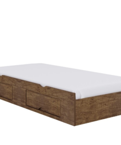 Cama Solteiro Primícia Ripado + Cama Auxiliar Solteiro 2 Gavetas Ypê D Doro - Imagem 2