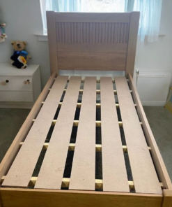 Cama Solteiro Primícia Ripado Cinamomo 100% MDF Larg. 1.03m - D Doro - Imagem 2