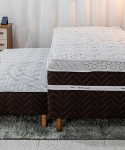 Alternative view of Cama Box Solteiro Livina Molas Ensacadas + Cama Auxiliar Orthoside