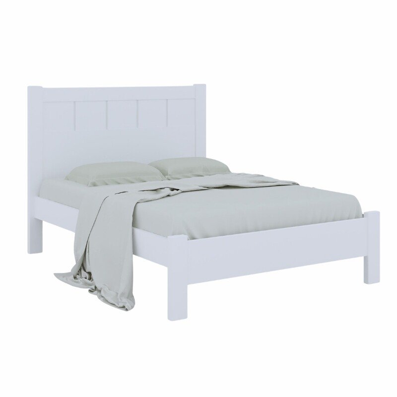 Cama Casal Primícia Branco Larg. 1.53m - D Doro - Imagem 2