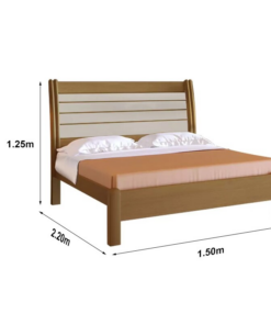 Alternative view of Cama Casal Esmeralda Plus Cinamomo/Off D Doro