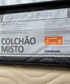 Alternative view of Colchão Casal Iso Dupla Face Ortopédico D-33 138x188x20 Ortobom | Suporta até 260kg