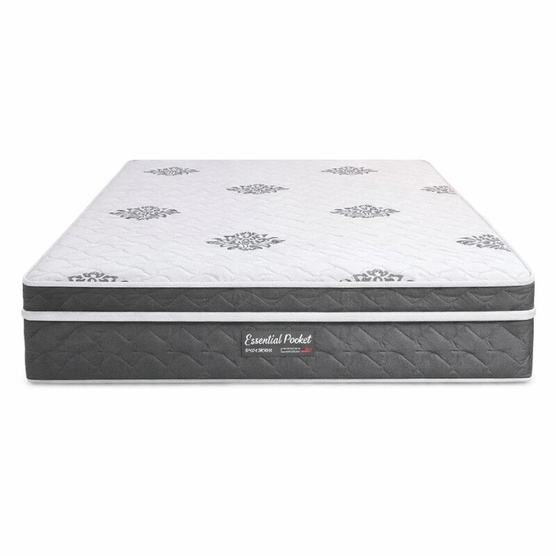 Colchão Queen Essential Pocket Molas Ensacadas 158x198x30 - Inovaflex | Suporta até 240kg - Imagem 2