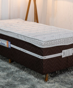 Cama Box Solteiro Livina Molas Ensacadas 88x188x58 Orthoside
