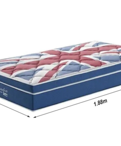 Colchão Solteiro London Molas Superlastic 188x88x26 Anjos - Oferta - Imagem 2