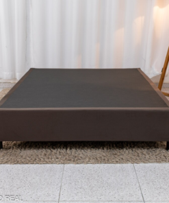 Box Casal Sued Marrom 138x188x37 - Ortobel - Imagem 2