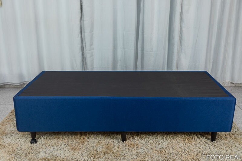 Box Solteiro 88x188x42 Azul Anjos - Oferta - Imagem 2