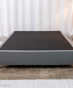 Box Casal Sued Cinza 138x188x37 - Ortobel - Imagem 2