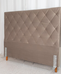 Cabeceira Casal Paris Sued Capuccino Larg. 1.40m