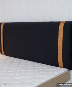 Painel Casal 1.40 Leticia Veludo Preto