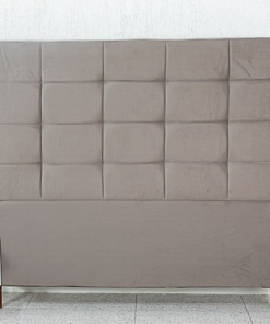 Cabeceira Casal Belli Sued Cinza Largura 1.40m