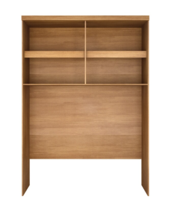 Alternative view of Modulado Aéreo Rizon Cumaru/Fendi Fosco 4 Portas 2 Prateleiras 100% MDF Larg. 1.67m - Novo Horizonte