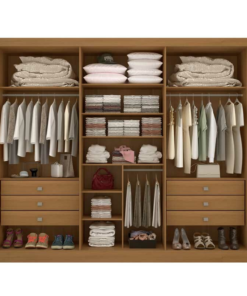 Alternative view of Guarda-roupa Casal Da Vinci Plus Cinamomo 6 Portas 6 Gavetas 100% MDF Larg. 2.75m - D Doro