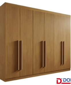 Guarda-roupa Casal Da Vinci Plus Cinamomo 6 Portas 6 Gavetas 100% MDF Larg. 2.75m - D Doro