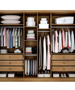 Alternative view of Guarda-roupa Casal Robust Plus Cumaru/Fendi 6 Portas 6 Gavetas 100% MDF Larg. 2.76m - Novo Horizonte