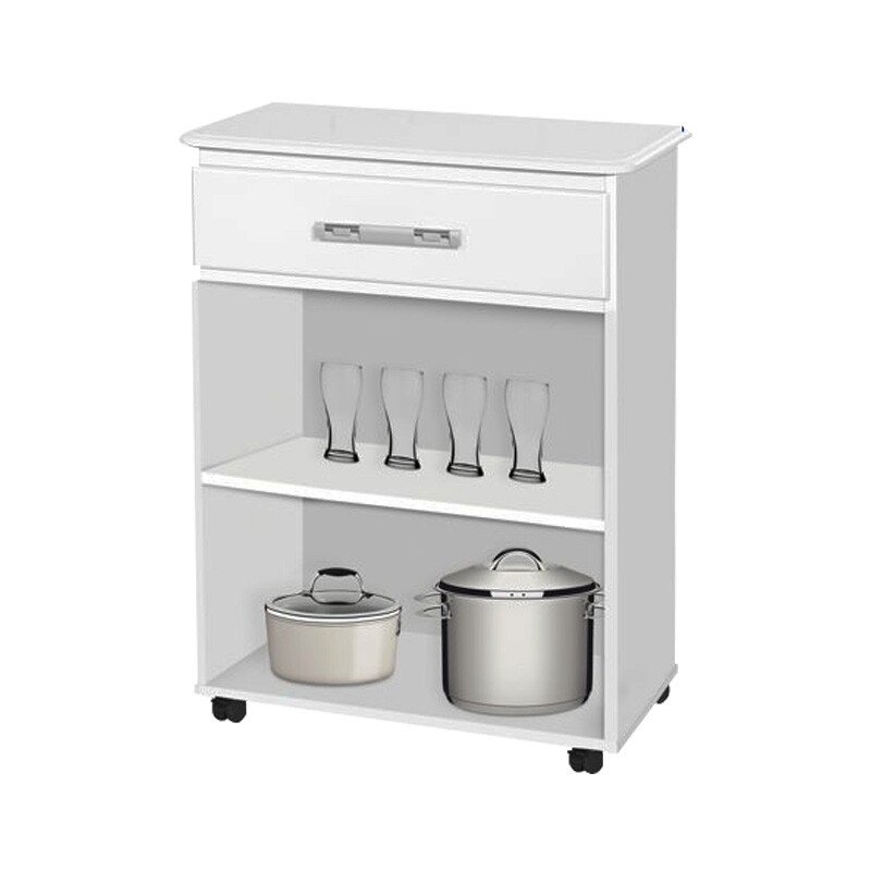 Balcão de Cozinha Napoli Branco Passe bem - Imagem 2