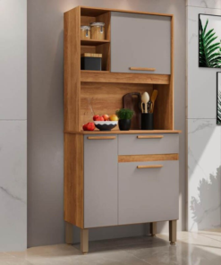 Kit Cozinha Lia Cinamomo/Off Larg. 0.83m Sallêto