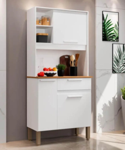 Kit Cozinha Lia Branco Larg. 0.83m Sallêto