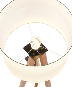 Luminária Classic Off White/Nature Tebarrot - Imagem 3