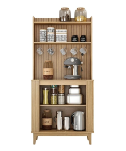 Cantinho do Café Mantiqueira Larg. 0.70m Cinamomo/Off C/ 2 Portas Valdemóveis - Oferta - Imagem 2