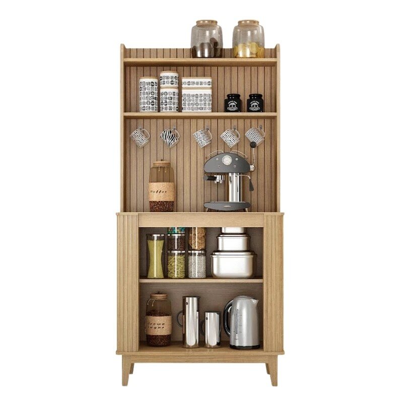 Cantinho do Café Mantiqueira Larg. 0.70m Cinamomo/Off C/ 2 Portas Valdemóveis - Oferta - Imagem 2