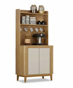 Cantinho do Café Mantiqueira Larg. 0.70m Cinamomo/Off C/ 2 Portas Valdemóveis - Oferta