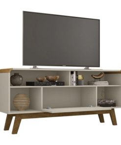 Rack Lazuli Off TV até 55 Polegadas Larg. 1.35m - Bechara - Imagem 2