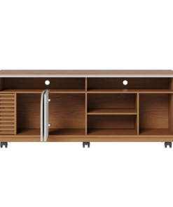 Rack Bancada Jurerê Larg. 1.50m Freijó/Off White para TV até 65"- Colibri - Imagem 2