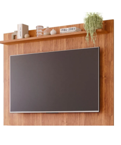 Painel Volpi 100% MDF TV até 55 Polegadas Larg. 1.54m Cinamomo Permóbili