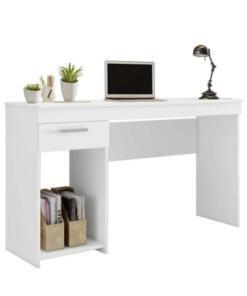 Mesa Office NT 2070 Larg. 1.08m Branco 1 Gaveta Notável - Oferta - Imagem 3
