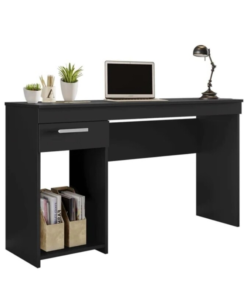 Mesa Office NT 2070 Larg. 1.08m Preto 1 Gaveta Notável - Oferta - Imagem 3